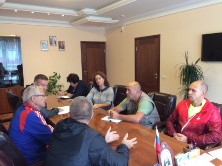 Рабочее совещание в администрации с.п.Новохаритоновское
