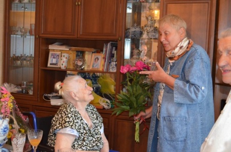 100-летний юбилей отметила жительница с.Гжель